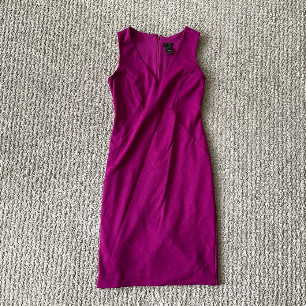 Fitted sheath body con ann taylor dress